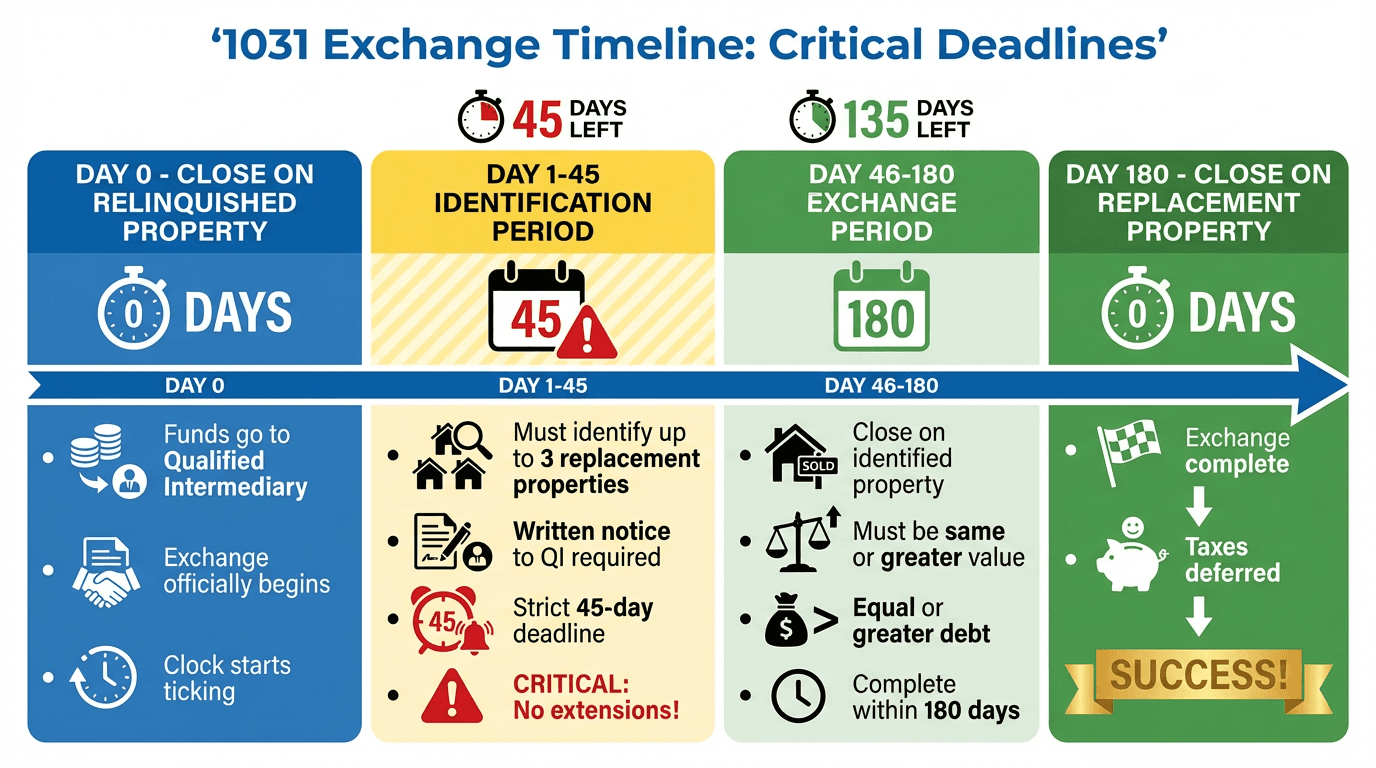 1031 Exchange Calculator: Complete Tax-Deferred Real Estate Guide