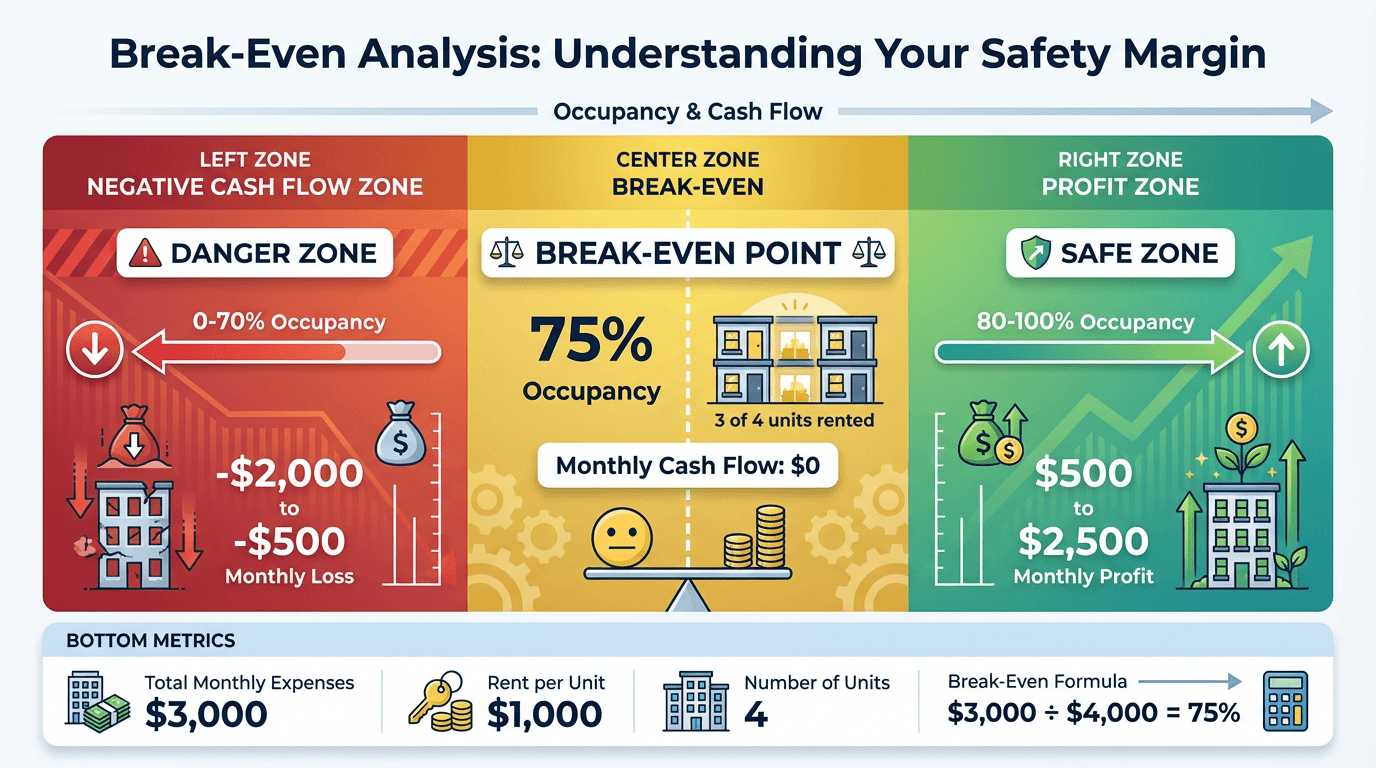 Free Break-Even Calculator for Rental Property | Cash Flow Analysis