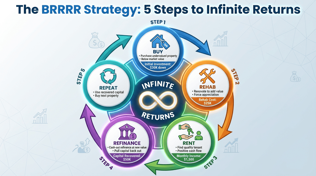 BRRRR Calculator: Buy Rehab Rent Refinance Repeat Strategy Guide