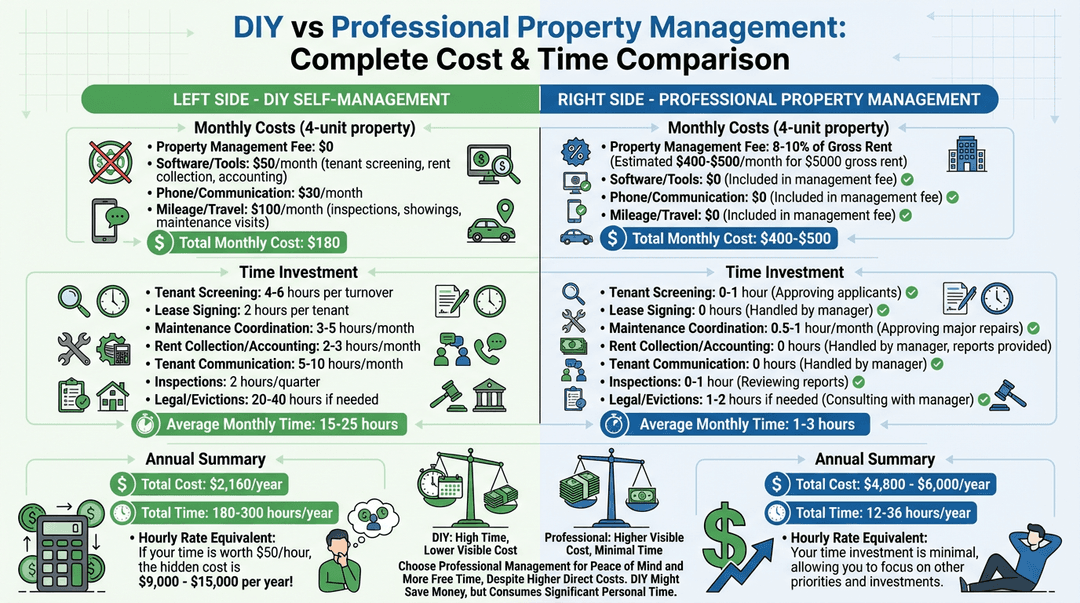 DIY vs Professional Property Management: 2026 Guide