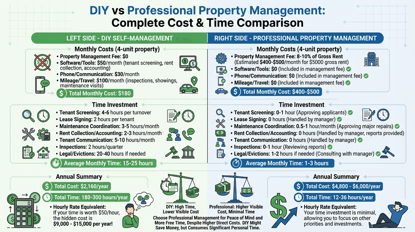 DIY vs Professional Property Management: 2026 Guide